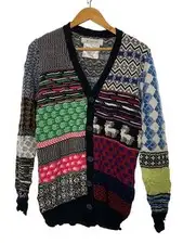 Anrealage Cardigan Thin/1/Acrylic/Multicolor
