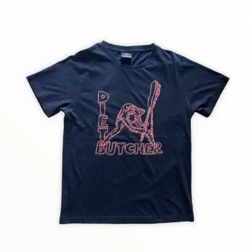 🇯🇵 DIET BUTCHER SLIM SKIN LONDON CALLING PARODY TSHIRT