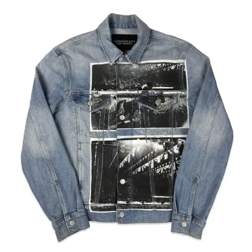 Raf Simons Era Calvin Klein x Andy Warhol Denim Rodeo Jacket