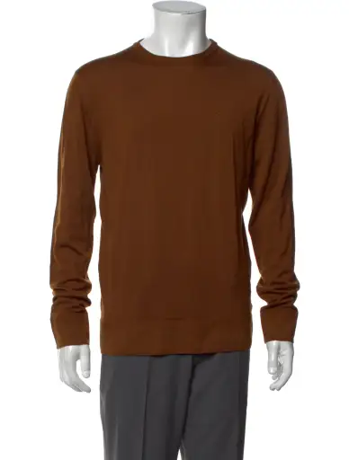 Merino Wool Crew Neck Pullover w/ Tags
