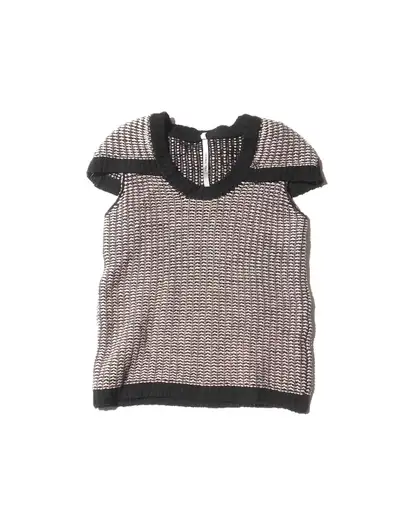 Cop Copine Shoulder Covered Knitted Vest