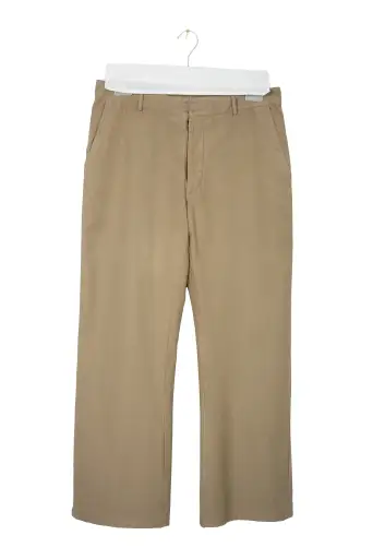 1999 A/W FLARED WIDE ANATOMIC PANTS IN COTTON