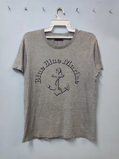 Blue Blue Marine Anchor Graphic T-shirt