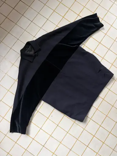 1990s Gianni Versace 'Istante' Velour Coat - Size OS