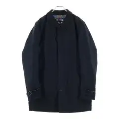 JUNYA WATANABE COMME des GARCONS (ジュンヤワタナベ コムデギャルソン) 12AW HERVIER PRODUCTIONS Coat エルヴィエ プロダクションズ コーデュロイ切替 ステンカラーコート ブラック WJ-C401