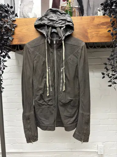 SS2015 'Faun' Blistered Lambskin Military Jacket
