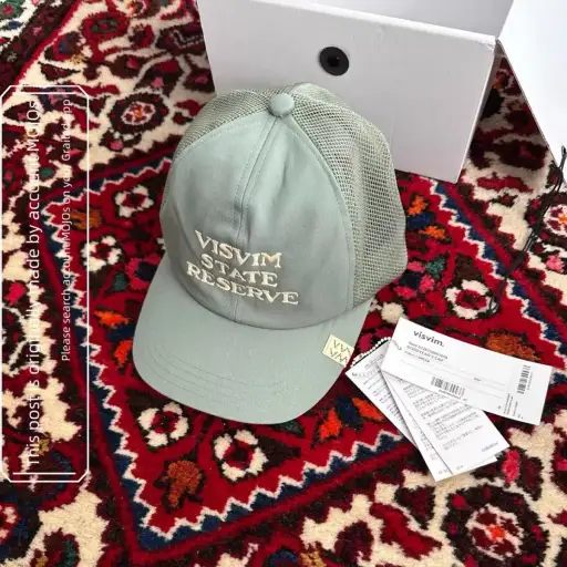 Visvim 26SS Goodyear II Cap Green mo.jos54011