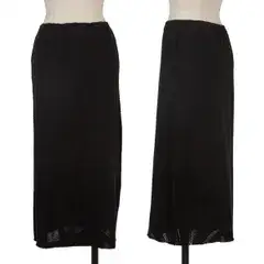 イッセイミヤケ フェットISSEY MIYAKE FETE A-POC サンバーストメッシュスカート 黒2