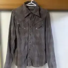 AYUITE ウエスタンネルシャツ ブラウン