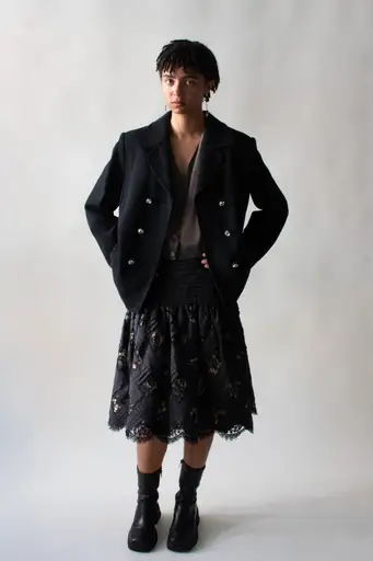 Moschino Cheap And Chic Black Wool Jacket