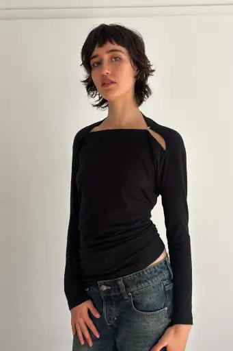 VIVIENNE WESTWOOD ANGLOMANIA RE-WORKED ASYMMETRICAL TOP