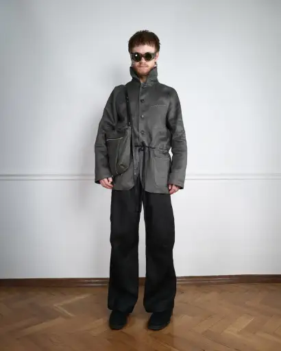 NKTRMNV LINEN CHORE JACKET