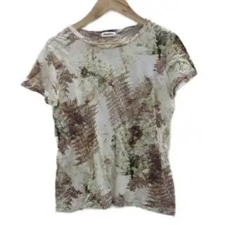 プランテーション Tシャツ カットソー M ベージュ 総柄 半袖 /SM9 プランテーション(Plantation)のレディースのトップス(Tシャツ(半袖/袖なし))の商品詳細ページへのリンク