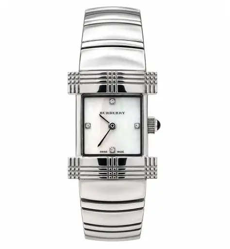 Burberry BU4500 Mother Of Pearl Dial Steel Bracelet Watch(762-BUR-L). LWM864