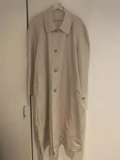 Linen Trench Coat