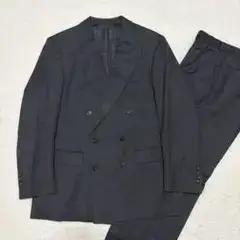 激レア バーバリーズ 西ドイツ製 ダブルスーツ セットアップ 80s 90s