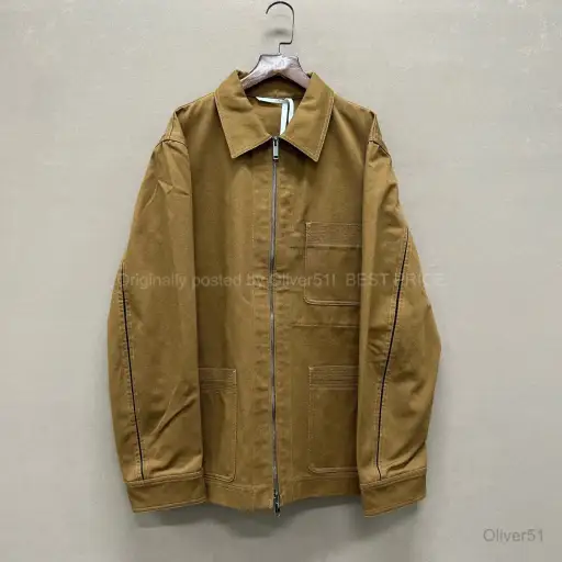 Valentino 99% New Khaki Work Jacket Size 50 BFAJNOP292