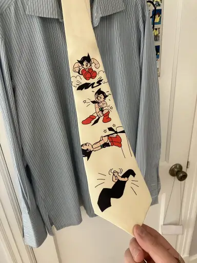 Yohji Yamamoto Astro Boy Tying Tie Tie