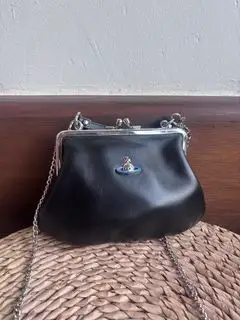 Vivienne Westwood 彩標口金側背包 Emma羊皮