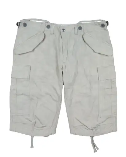 Miharayasuhiro Woven Camo Parachute Cargo Shorts
