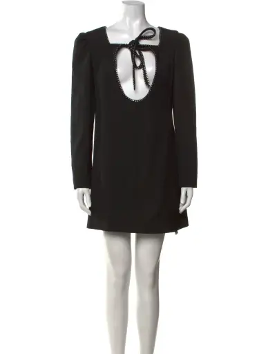 Wool Mini Dress