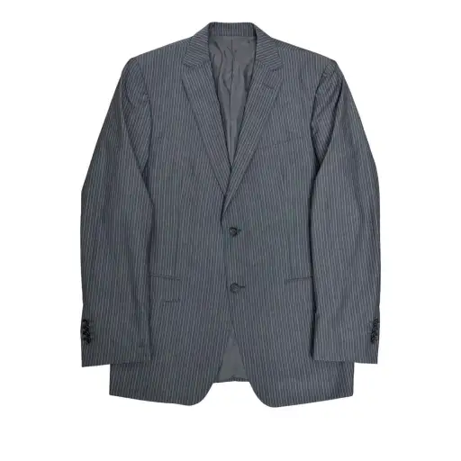 $4,000 ZEGNA Blazer Luxury Striped Business Coat Jacket 40R
