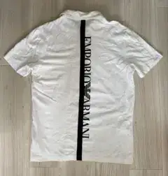 EMPORIO ARMANI ポロシャツ ホワイト　L