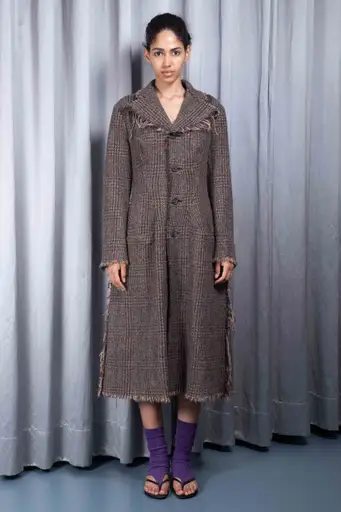 JUNYA WATANABE
 Distressed checkered tweed coat
 F/W 2003
1.200,00
€