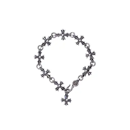 Chrome Hearts Cut Out Cross Bracelet