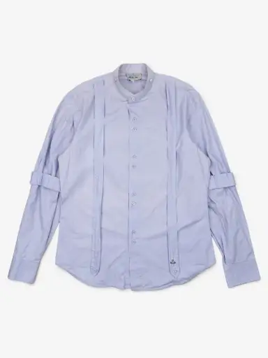 Vivienne Westwood 90s Bondage-Strap Parachute Button-Up Shirt