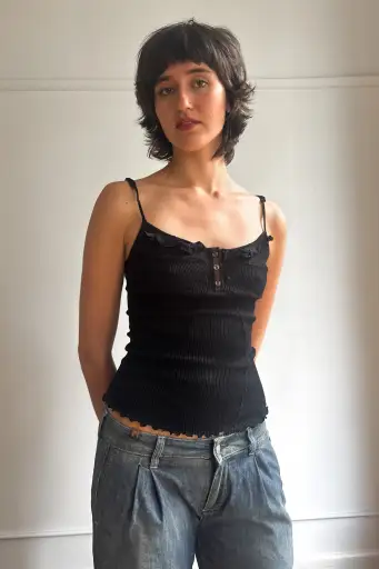 MARITHÉ + FRANÇOIS GIRBAUD PANELLED CAMI