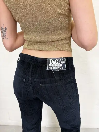 Dolce & Gabbana fløjlsbukser