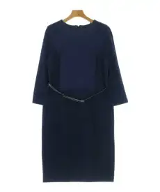 BERARDI ベラルディワンピース レディース T7(XXL位) 青x黒(ヘリンボーン)【中古】【古着】