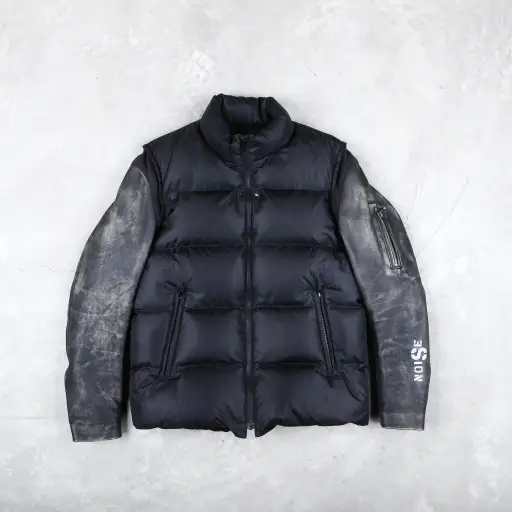 Undercover AW/05 Hybrid Leather Jacket from 25 Year Retrospective