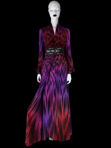 Gucci Fall 2006 Runway Look 42 Silk Gradient Gown by Frida Giannini