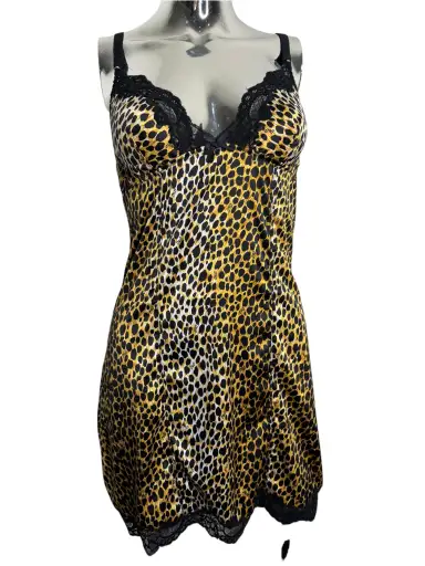 Dolce & Gabbana Leopard Black Lace Dress