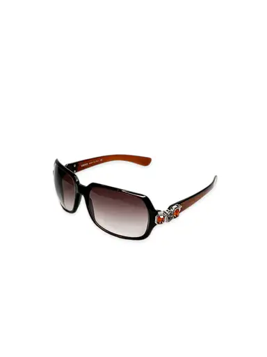 Versace Big Stones Swarovski Square Rare Vintage Sunglasses