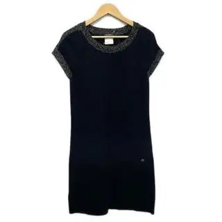 CHANEL(シャネル) ワンピース サイズ38 M レディース美品  P43319 黒×白 シャネル(CHANEL)のレディースのワンピース(その他)の商品詳細ページへのリンク