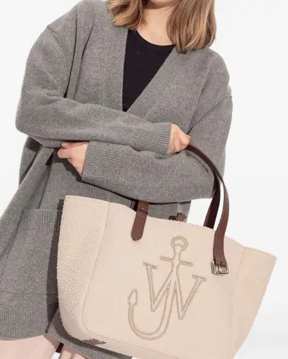 bolsa jw anderson tote bege