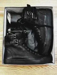 SILENT DAMIR DOMA ブラックハイカットブーツ