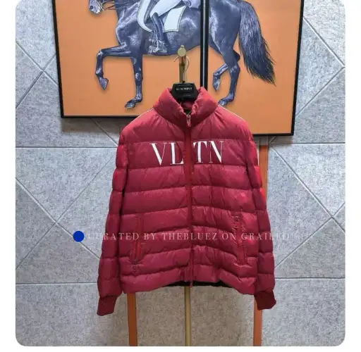 Red Down Jacket for Fall/Winter
