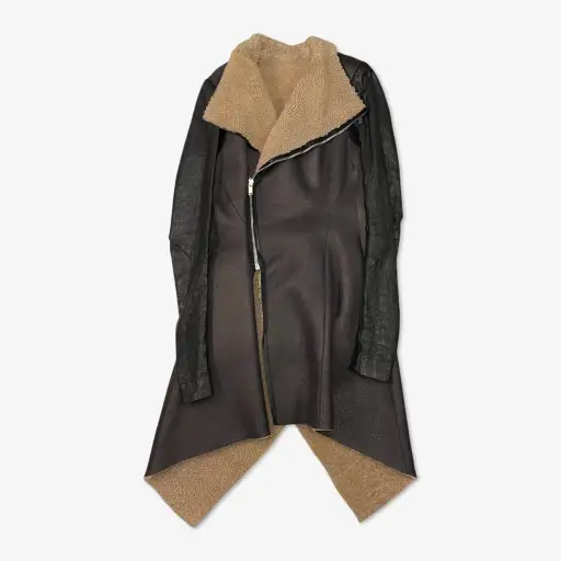 Rick Owens Runway "Naska Biker" Coat 2000s