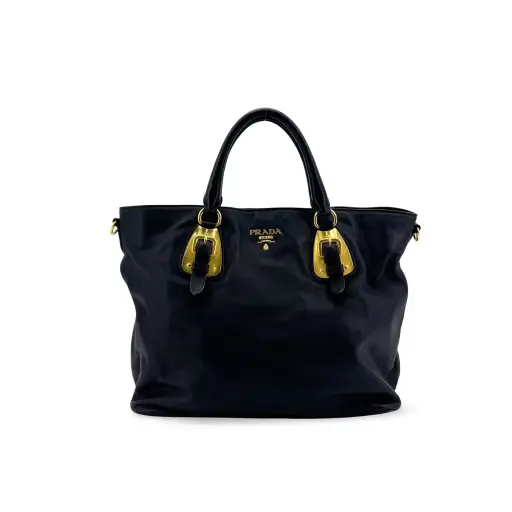 Prada Convertible Buckle Soft Calf