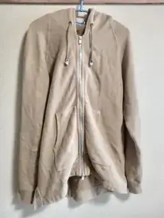nonnative ノンネイティブ　ジップパーカー　ベージュ　ロング　スウェット
