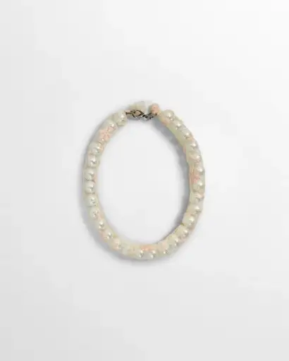 Undercover, SS02 Floral Tulle Pearl Necklace