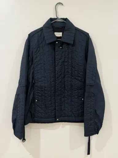 Craig Green Quilted Skin Jacket - Ocean Blue