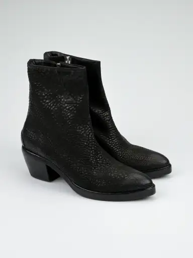 The Last Conspiracy Leather Spine Ankle Boots