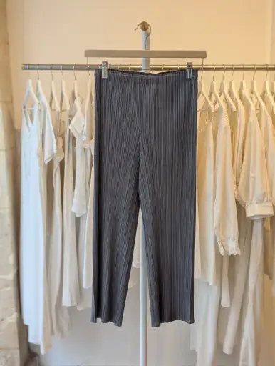1990 Pleats Please grey pants