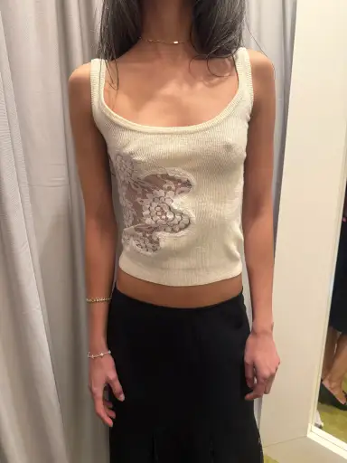 Dolce & Gabbana Wool Blend Tank Top
