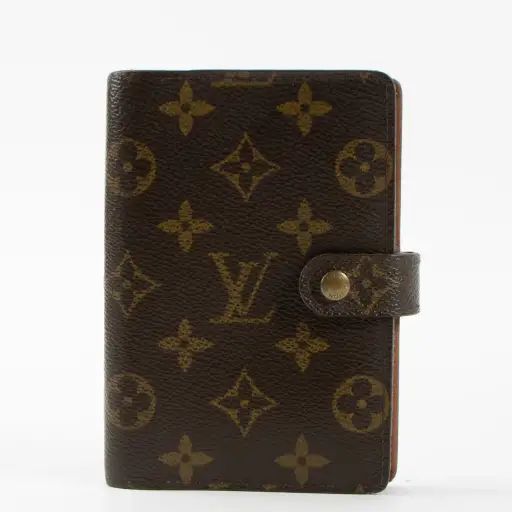 Louis Vuitton Monogram Small Ring Agenda Cover + Note Book Cover